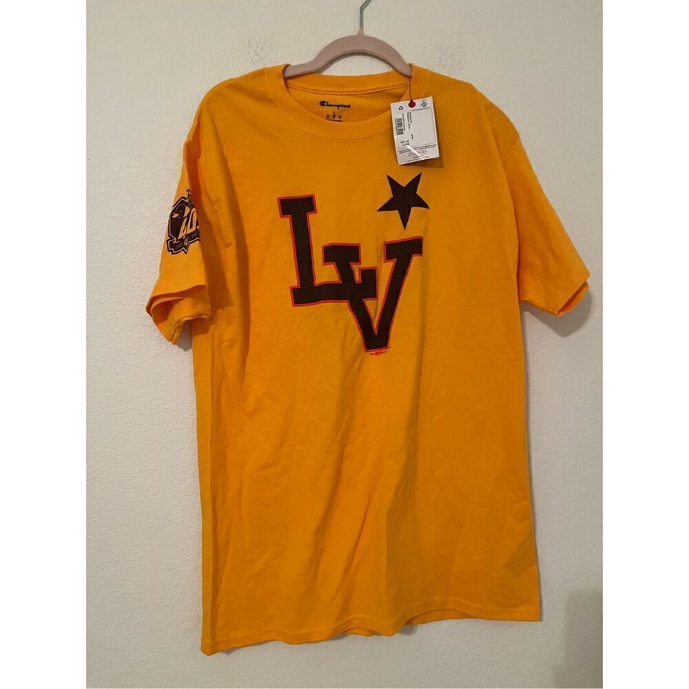 Las Vegas Aviators Minor League Baseball Throwback 40 Anniversary T Shirt NEW NW